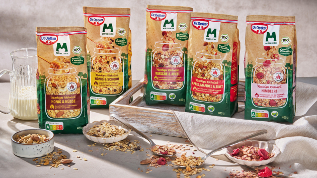 Dr. Oetker ergänzt Müsli-Range um Bio-Marke - Quelle: Dr. August Oetker Nahrungsmittel KG